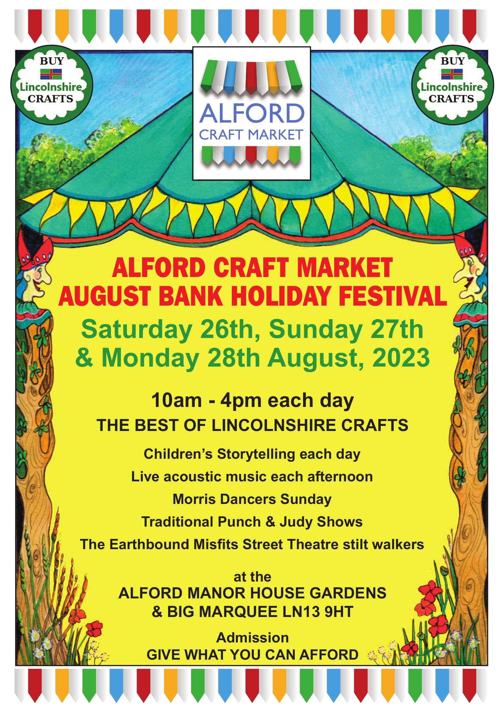 Alford Craft Market August Flyer final